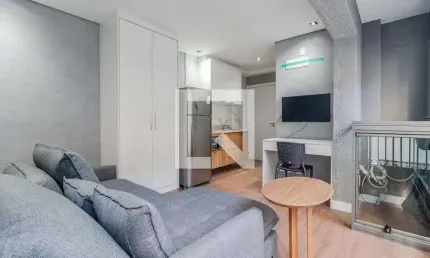 Kitnet / stúdio para aluguel - vila madalena, 1 quarto,  22 m² - são paulo