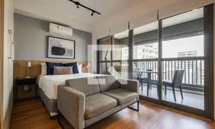 Kitnet / stúdio para aluguel - jardim paulista, 1 quarto,  33 m² - são paulo