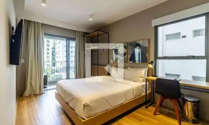 Kitnet / Stúdio para Aluguel - Jardim Paulista, 1 Quarto,  25 m² - São Paulo