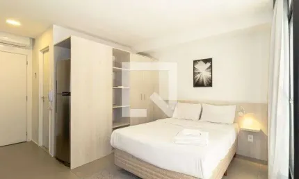 Kitnet / stúdio para aluguel - moema, 1 quarto,  24 m² - são paulo