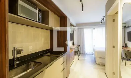 Kitnet / stúdio para aluguel - moema, 1 quarto,  30 m² - são paulo
