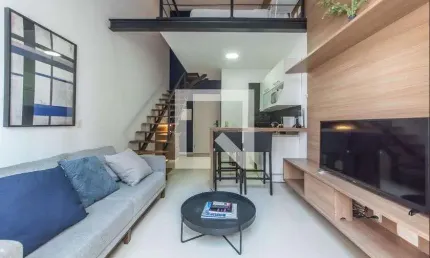 Apartamento para aluguel - brooklin, 1 quarto,  39 m² - são paulo