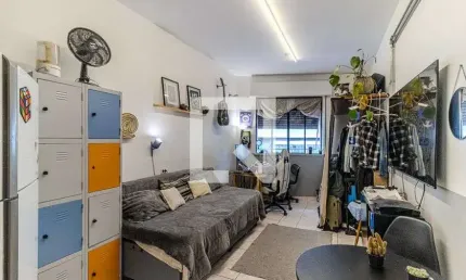 Kitnet / Stúdio para Aluguel - Santa Cecília, 1 Quarto,  37 m² - São Paulo