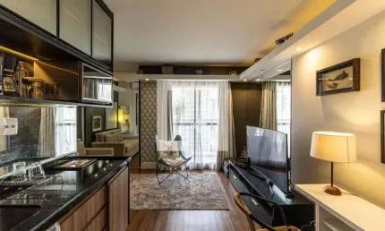 Kitnet / stúdio para aluguel - santa cecília, 1 quarto,  26 m² - são paulo