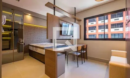 Kitnet / Stúdio para Aluguel - Pinheiros, 1 Quarto,  24 m² - São Paulo