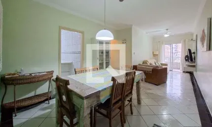 Apartamento para Aluguel - Guilhermina, 2 Quartos,  80 m² - Praia Grande