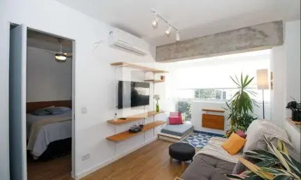 Apartamento para aluguel - pinheiros, 1 quarto,  50 m² - são paulo