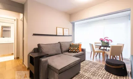 Apartamento para Aluguel - Moema, 1 Quarto,  44 m² - São Paulo