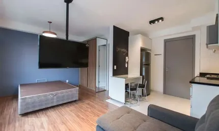 Kitnet / Stúdio para Aluguel - Vila Madalena, 1 Quarto,  33 m² - São Paulo