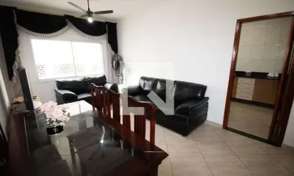 Apartamento para aluguel - aviação, 2 quartos,  77 m² - praia grande