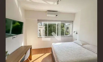 Kitnet / Stúdio para Aluguel - Botafogo, 1 Quarto,  30 m² - Rio de Janeiro