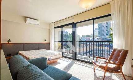 Kitnet / Stúdio para Aluguel - Pinheiros, 1 Quarto,  34 m² - São Paulo