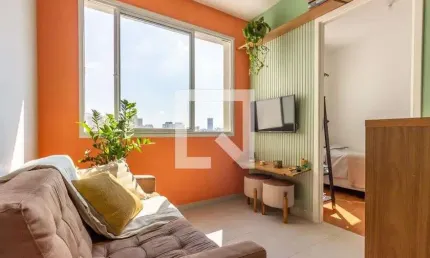 Apartamento para aluguel - chácara santo antonio, 2 quartos,  34 m² - são paulo