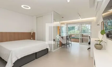 Kitnet / Stúdio para Aluguel - Campo Belo, 1 Quarto,  48 m² - São Paulo