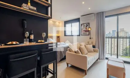 Kitnet / Stúdio para Aluguel - Vila Olímpia, 1 Quarto,  26 m² - São Paulo