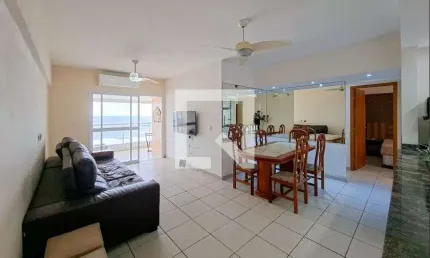 Apartamento para Aluguel - Guilhermina, 3 Quartos,  94 m² - Praia Grande