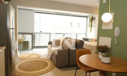 Apartamento para aluguel - pinheiros, 1 quarto,  39 m² - são paulo
