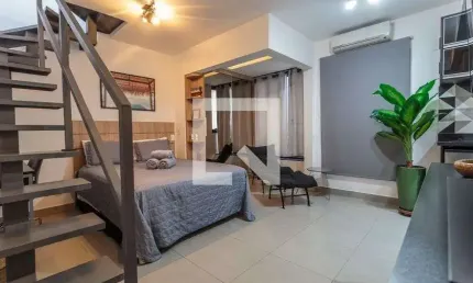 Apartamento para aluguel - vila olímpia, 1 quarto,  55 m² - são paulo