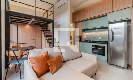 Kitnet / Stúdio para Aluguel - Pinheiros, 1 Quarto,  37 m² - São Paulo