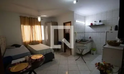 Apartamento para aluguel - nova mirim, 1 quarto,  30 m² - praia grande