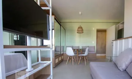 Kitnet / Stúdio para Aluguel - Saco dos Limões, 1 Quarto,  40 m² - Florianópolis