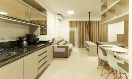 Kitnet / Stúdio para Aluguel - Bosque das Juritis, 1 Quarto,  44 m² - Ribeirão Preto