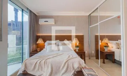 Kitnet / stúdio para aluguel - centro, 1 quarto,  25 m² - florianópolis