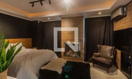 Kitnet / stúdio para aluguel - centro, 1 quarto,  25 m² - florianópolis