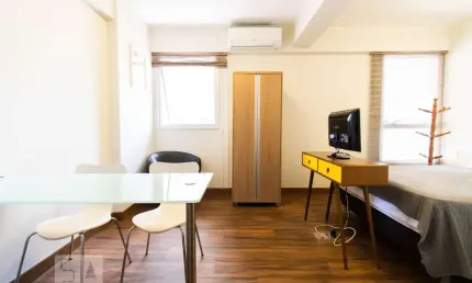 Kitnet / stúdio para aluguel - águas claras, 1 quarto,  24 m² - brasília