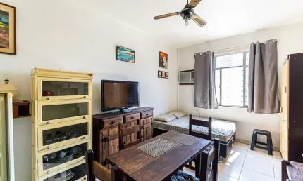Kitnet / stúdio para aluguel - centro , 1 quarto,  33 m² - niterói