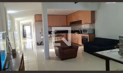 Casa para Aluguel - Nova Mirim, 3 Quartos,  110 m² - Praia Grande