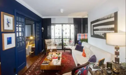 Apartamento para aluguel - brooklin, 3 quartos,  125 m² - são paulo