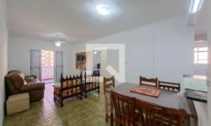 Apartamento para aluguel - vila tupi, 2 quartos,  80 m² - praia grande