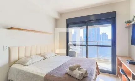 Kitnet / stúdio para aluguel - chácara santo antonio, 1 quarto,  29 m² - são paulo