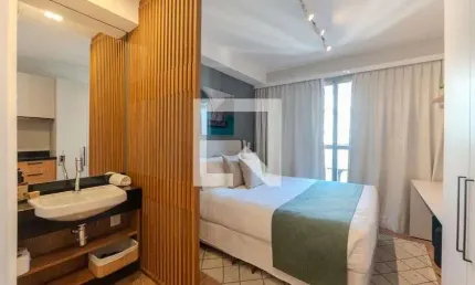 Kitnet / Stúdio para Aluguel - Consolação, 1 Quarto,  22 m² - São Paulo