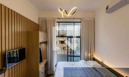 Kitnet / Stúdio para Aluguel - Brooklin, 1 Quarto,  22 m² - São Paulo