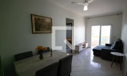 Apartamento para Aluguel - Vila Assunção, 1 Quarto,  60 m² - Praia Grande