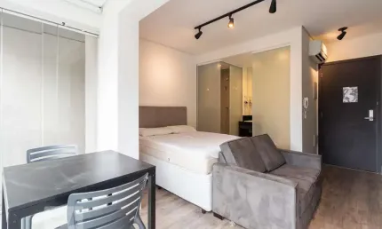 Kitnet / stúdio para aluguel - vila olímpia, 1 quarto,  35 m² - são paulo