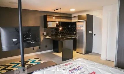 Kitnet / stúdio para aluguel - santa cecília, 1 quarto,  40 m² - são paulo
