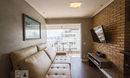 Apartamento para aluguel - campo belo, 1 quarto,  50 m² - são paulo