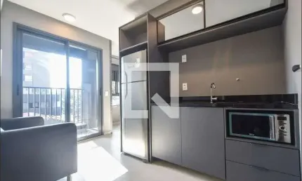 Kitnet / Stúdio para Aluguel - Brooklin, 1 Quarto,  27 m² - São Paulo