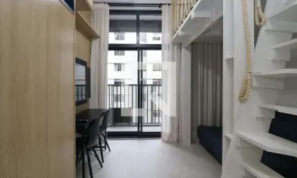 Kitnet / stúdio para aluguel - pinheiros, 1 quarto,  24 m² - são paulo