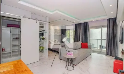 Kitnet / Stúdio para Aluguel - Petrópolis, 1 Quarto,  48 m² - Porto Alegre