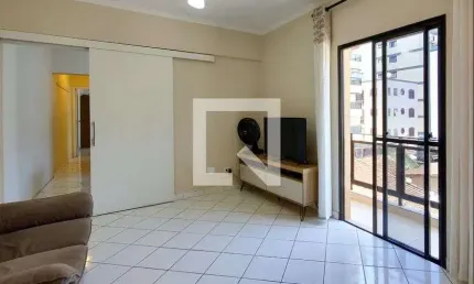 Apartamento para aluguel - guilhermina, 1 quarto,  58 m² - praia grande