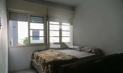 Kitnet / Stúdio para Aluguel - Embaré, 1 Quarto,  30 m² - Santos