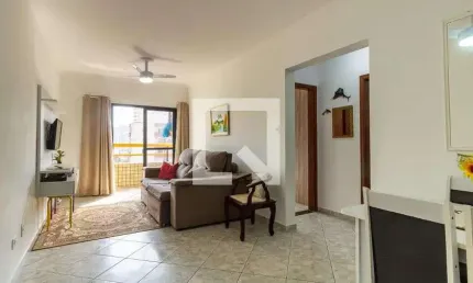 Apartamento para Aluguel - Aviação, 1 Quarto,  59 m² - Praia Grande