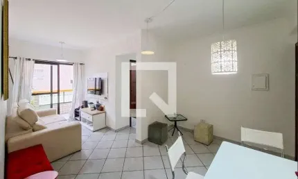 Apartamento para aluguel - vila tupi, 1 quarto,  53 m² - praia grande