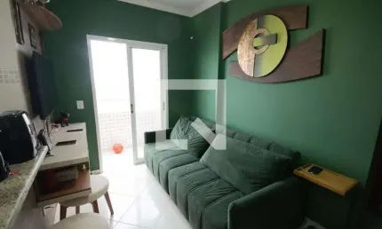 Apartamento para Aluguel - Vila Caiçara, 1 Quarto,  56 m² - Praia Grande