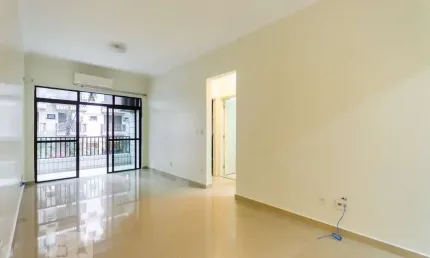 Apartamento para aluguel - gonzaga , 2 quartos,  74 m² - santos