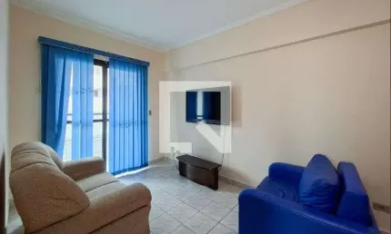 Apartamento para aluguel - guilhermina, 2 quartos,  70 m² - praia grande